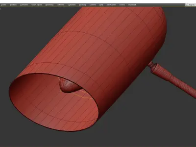  Caden Desk Lamp Low-poly 3D model