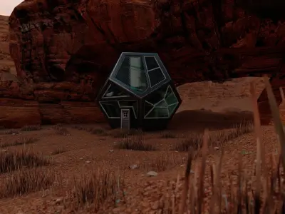 Villa Ecology-Casa Scene-villa-modern house 3D model