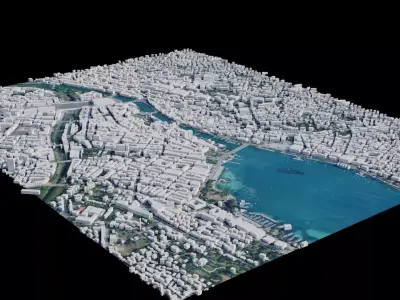 Zurich - Switzerland 3D model