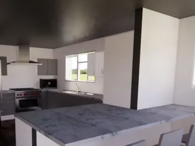 Miami Style House  3D model