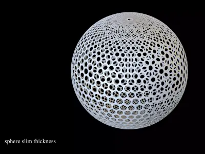 sphere dome 3D model