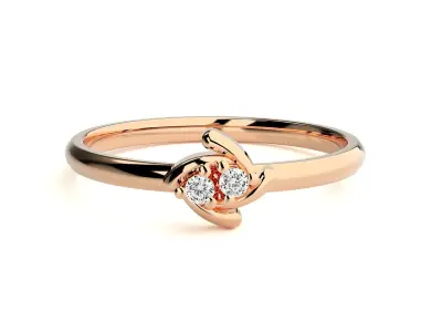 Women ring 3D print model 68