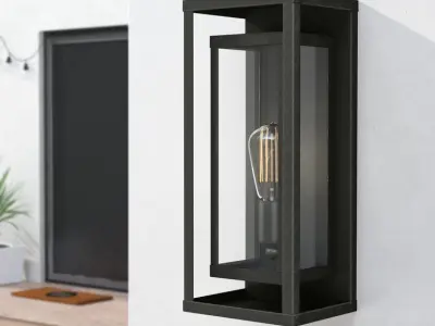 Keiari Dark Bronze Outdoor Flush Mount Free 3D model