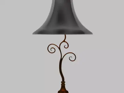 Astro Lamp Free low-poly 3D model
