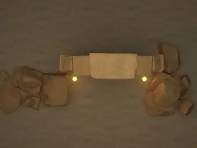 Arabic Traditional Arch Gate 3D model