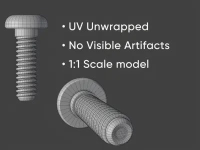 Phillips Screw Free 3D model