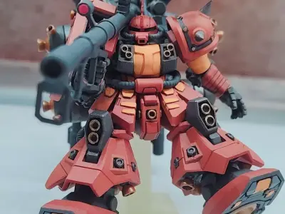Zaku STL 3D print model