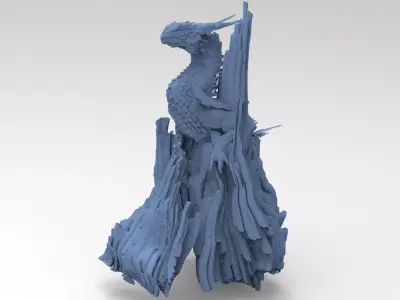 Dark Crystal element rocks 4 3D model