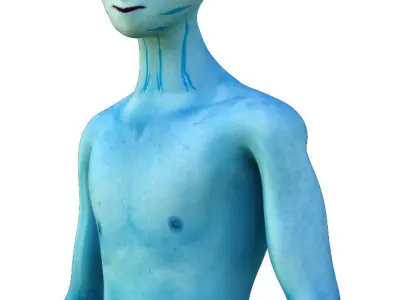 Sci-Fi Avatar 3D model