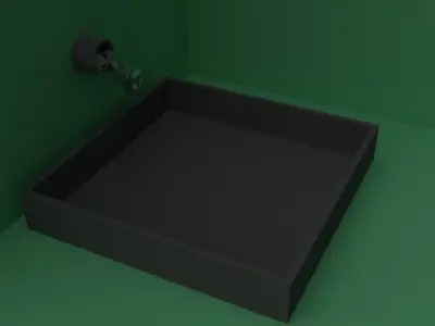 WATER DROPING ANIMATION Free 3D model