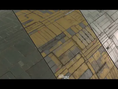 Scifi Wall Panel Texture Set C Texture