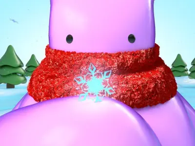 Christmas Lux Free low-poly 3D model