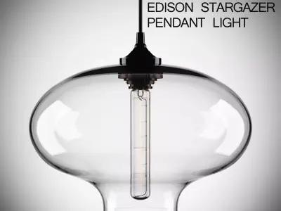 Edison Stargazer Pendant Light  3D model