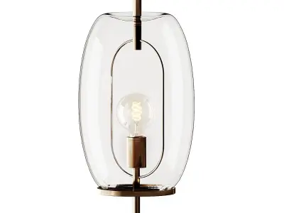 CAPULLO GLASS FLOOR LAMP  3D model