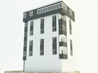  building house 3ds model 3D model