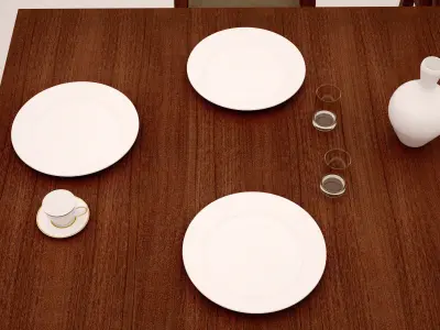 DINING TABLE 3D model