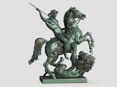  The Lion Fighter by Albert Wolff 