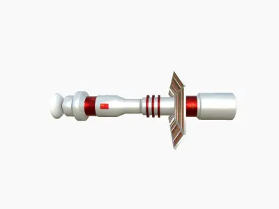 Satellite C10 China - SciFi Space Design Low-poly 3D model