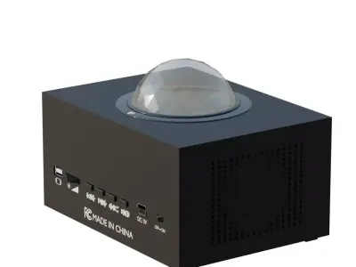 Nebula Glow Galaxy Star Projector 3D model