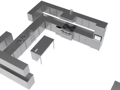 KITCHEN 67 3D model