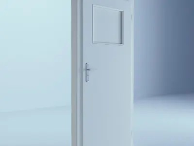White Door 3 3D model