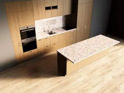 116-Kitchen8 texture 10 3D model