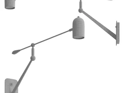 ALEX Wall Lamp 3D model