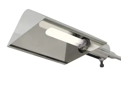 1stdibs Koch Lowy Adjustable Chrome Reading Lamp Low-poly 3D model