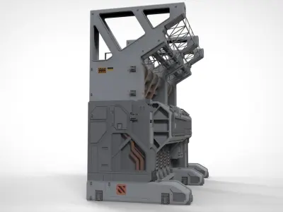 Sci Fi Modular Environment 3 3D model