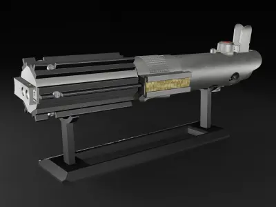 Luke Skywalker Lightsaber- 3D Model For 3D Printing 3D print model