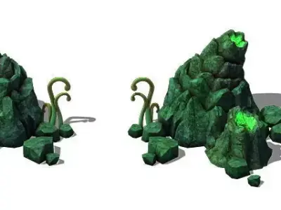 Game model - spray poison gas port 3D model