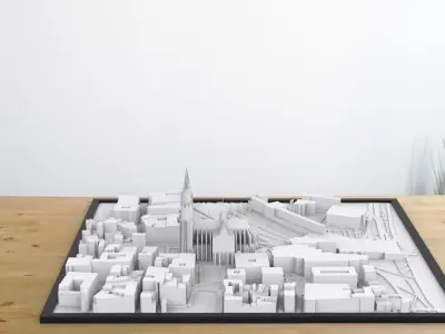 Cologne Cathedral Germany  3D print model