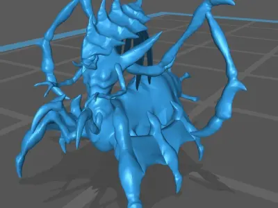 Starcraft Queen 3D print model