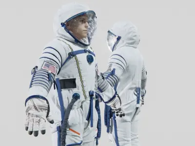 SPACESUIT Russian Sokol Kv2 3D model