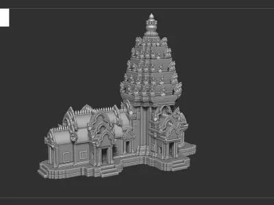Phanom Rung - Temple  3D print model