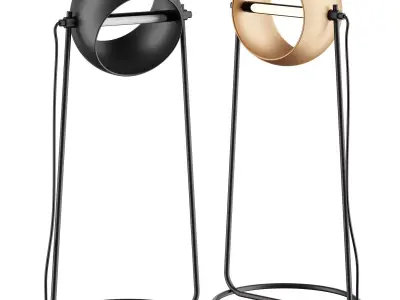 Globe Floor Lamp 3D model