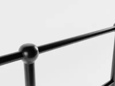 Park Railing 3D model