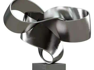 Freestanding sculpture 3D model