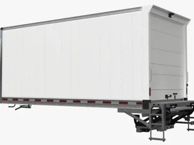  Refrigerated Vehicle Body Standalone White 