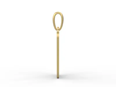 Initial Letters Pendant Sisyphus Light V 3D print model
