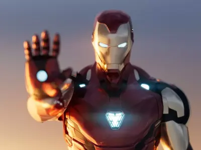 Iron Man New Suit 3D model