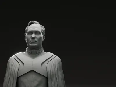 Jimmy Smits - Bail Organa - Star Wars Revenge of the Sith 3D print model