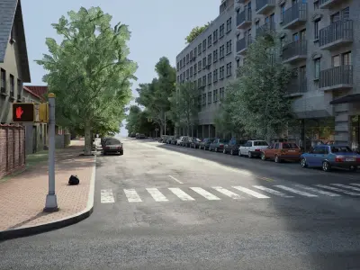 City District A1-R9 3D model