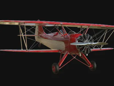  WACO UPF-7 Biplane 