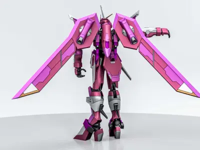 Gundam Wings 03 3D model
