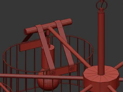 Cage Wire 3D model purchase