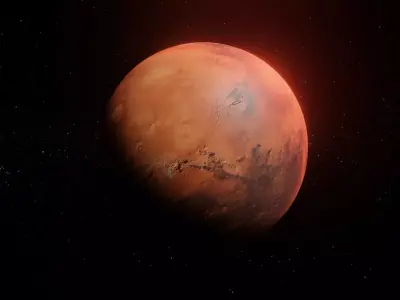 Photorealistic Mars 8k Textures 3D Model Low-poly 3D model