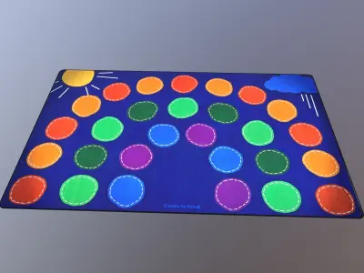 Kids Carpet 3D model