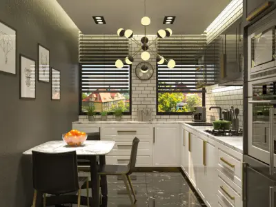 KITCHEN DESIGN  3D model