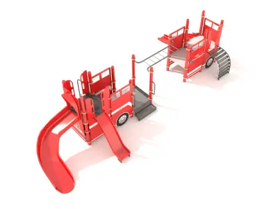Kids Playground -  Fire Department Theme 3D model